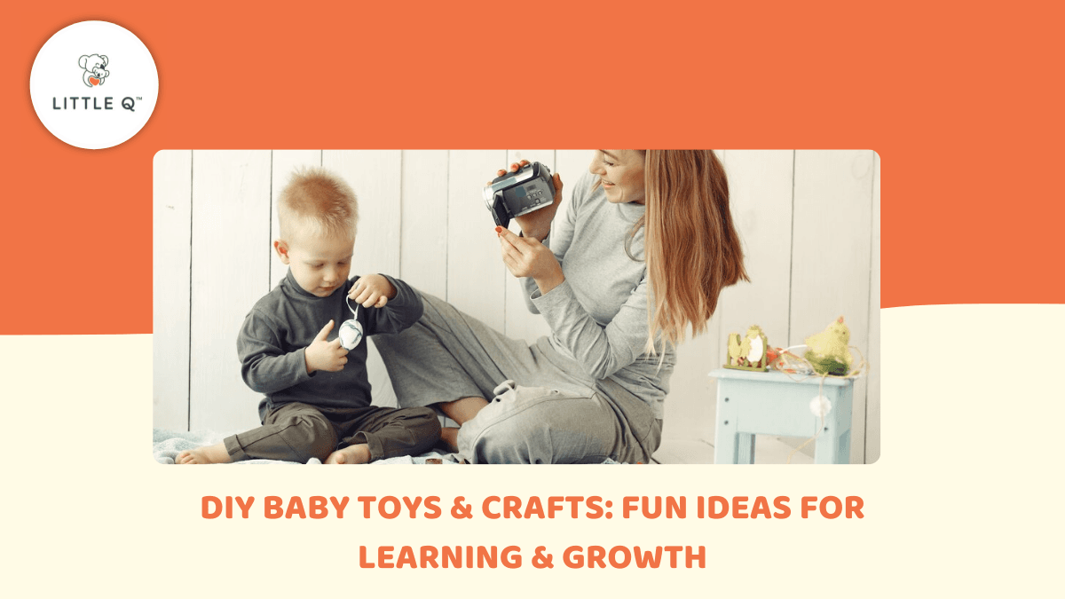DIY Baby Toys & Crafts: Fun Ideas for Learning & Growth.