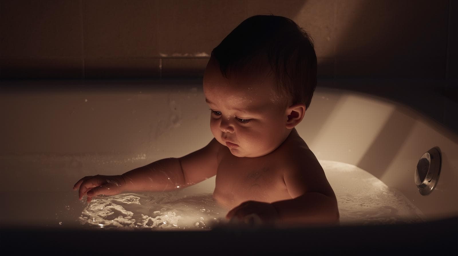 Babys Bath Ritual at Night Time with Little Q 3T Body Wash