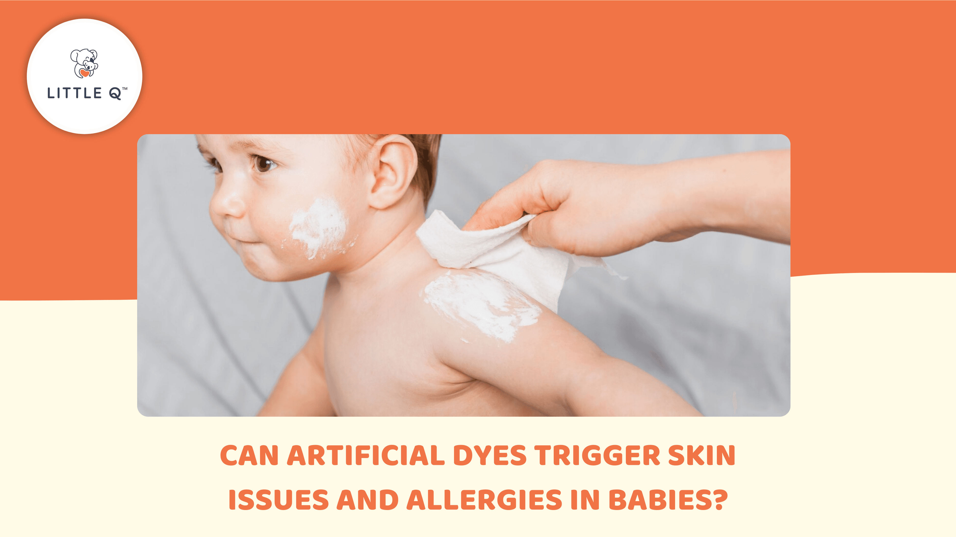 Can Artificial Dyes Trigger Skin Issues and Allergies in Babies?