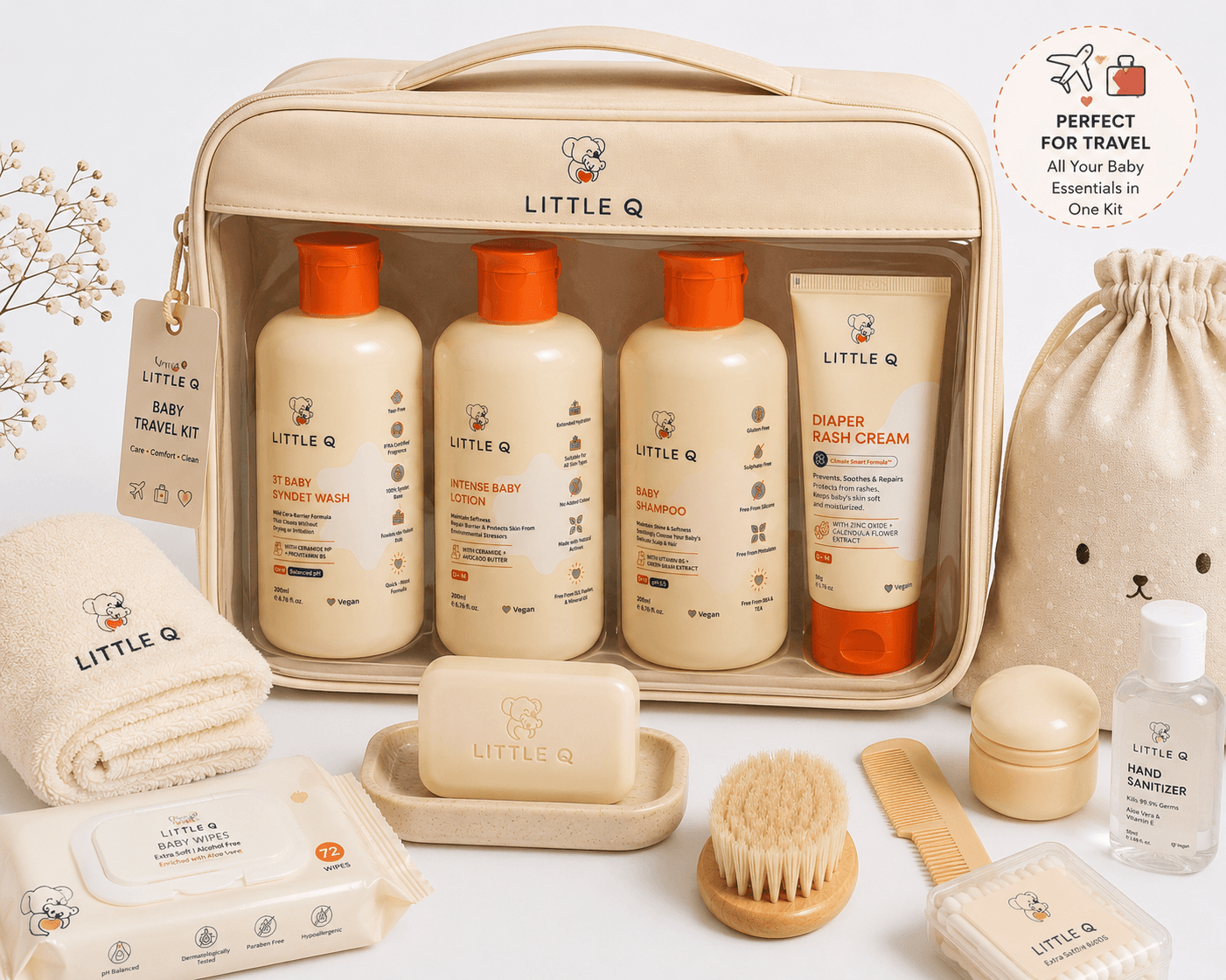Perfect travel kit for your little one