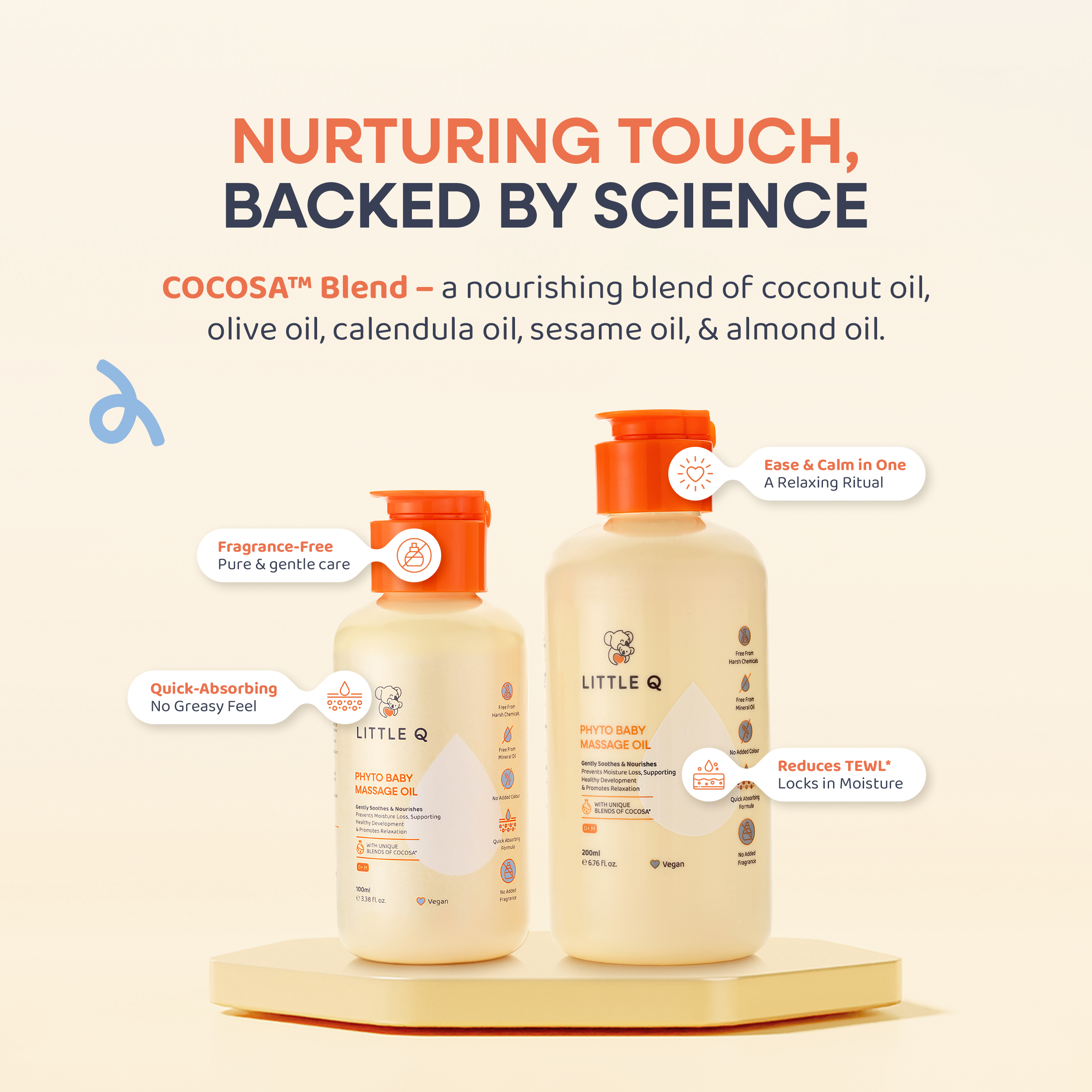 LittleQ Botanical Massage Oil