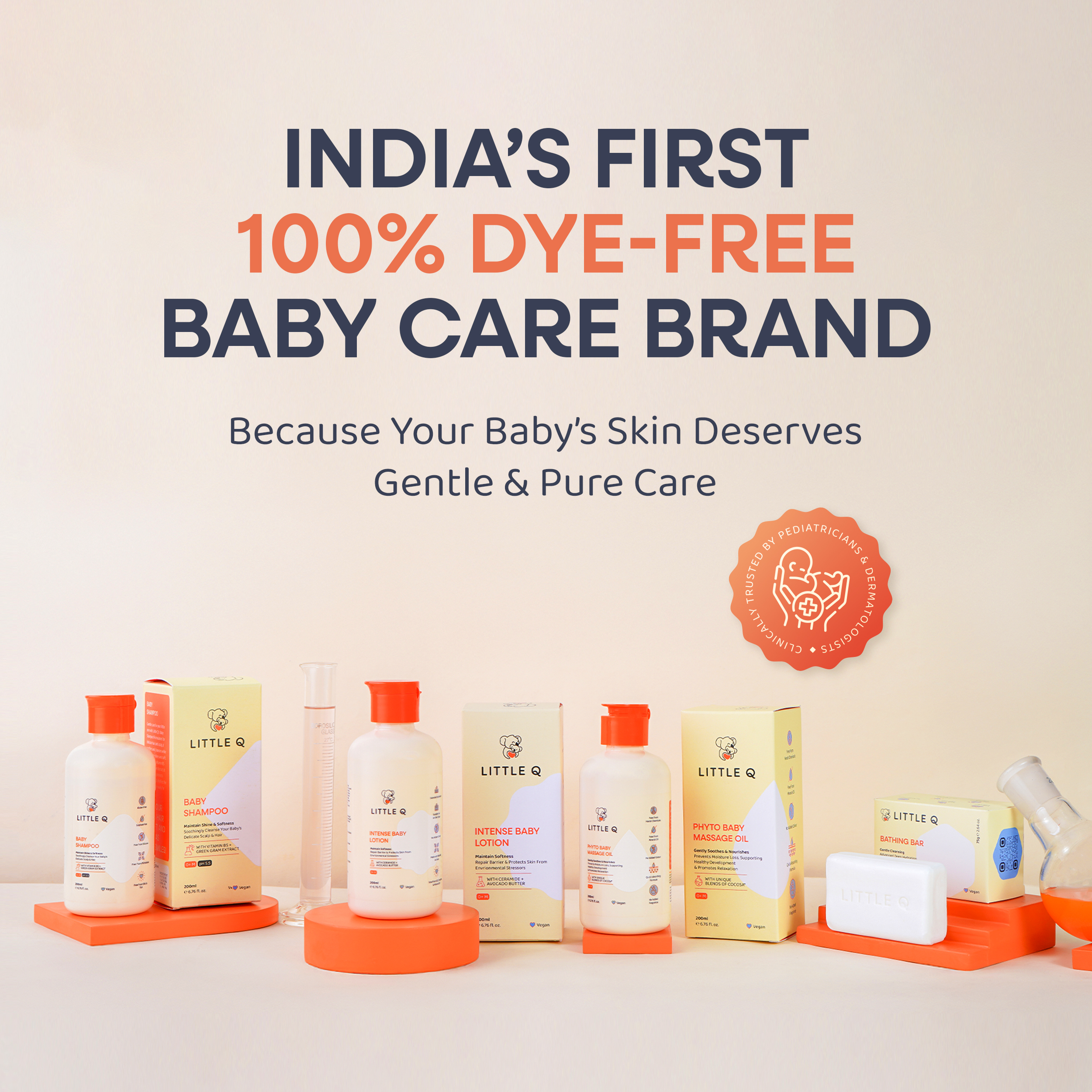 LittleQ Dye-Free Baby Care