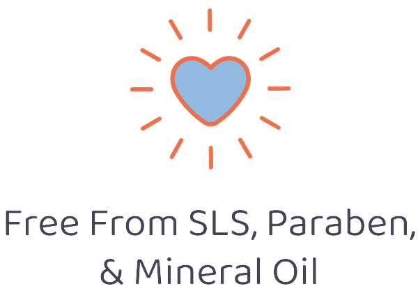 SLS, Paraben & Mineral Oil Free